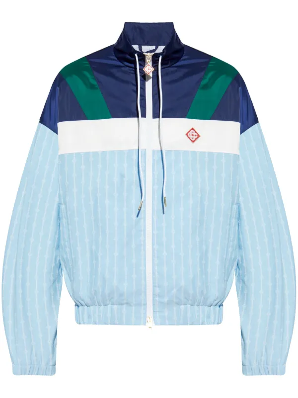 サイズL カサブランカスポーツ　トラックジャケット 関税送料込＜CASABLANCA＞ トラックジャケット (Casablanca