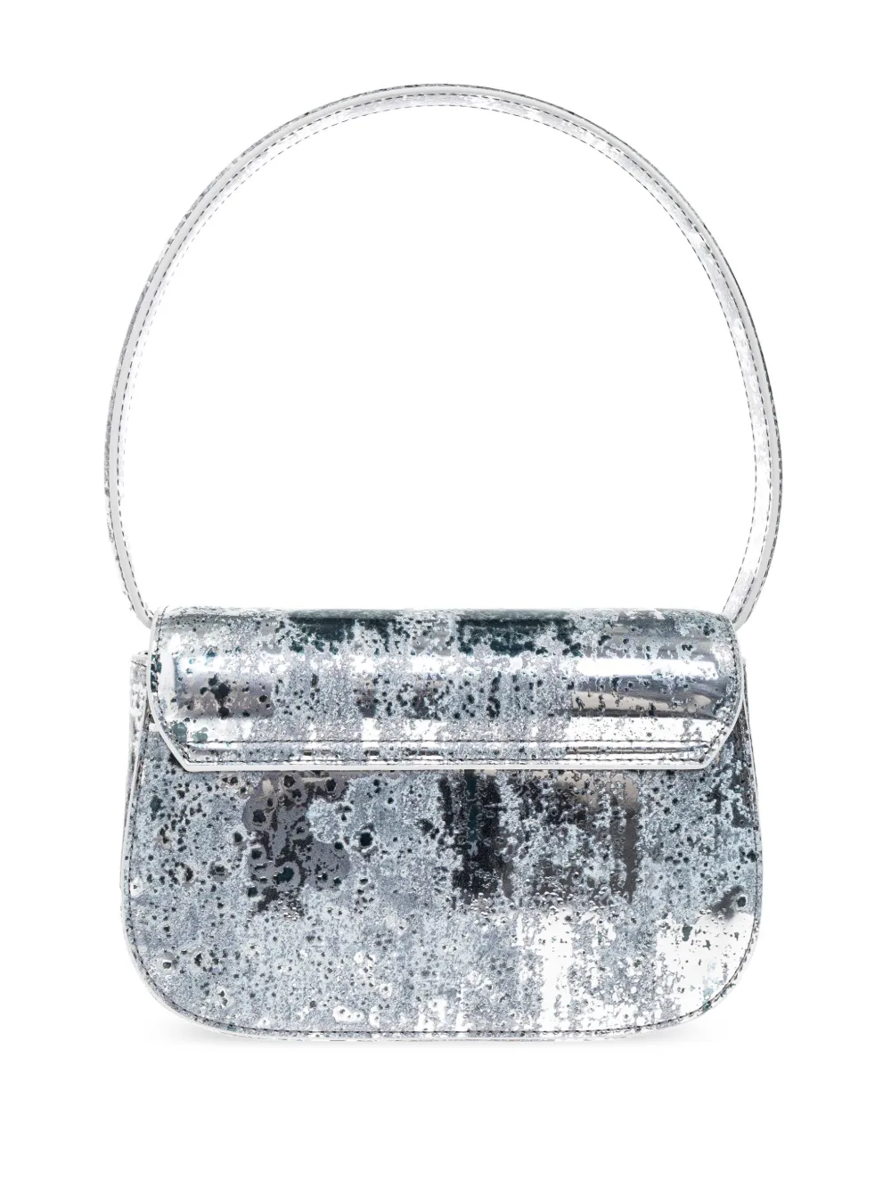 Diesel 1DR schoudertas Zilver