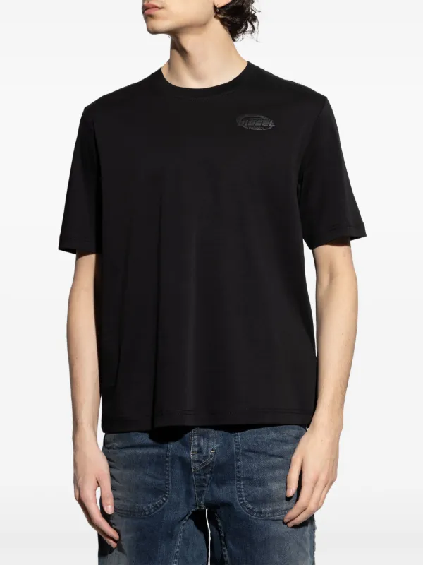 Diesel T-Madjust-R2 T-shirt | Black | FARFETCH JO