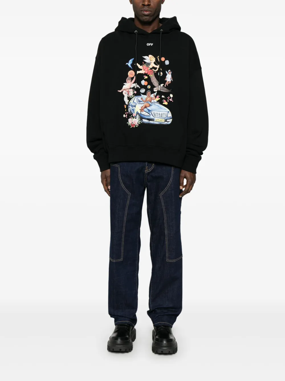 Off-White Fresco Car Skate hoodie | Hoodies | Image 2