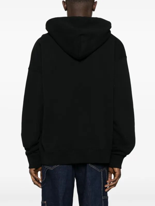 【関税込み】Off-White ブラック Fresco フーディ Off-White Fresco Star Hoodie | Black | FARFETCH