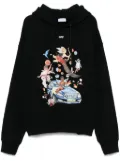 Off-White Fresco Car Skate hoodie - Black