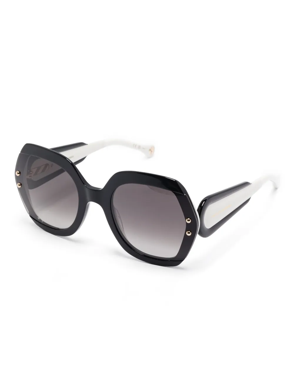 Carolina Herrera oversize-frame sunglasses - Zwart