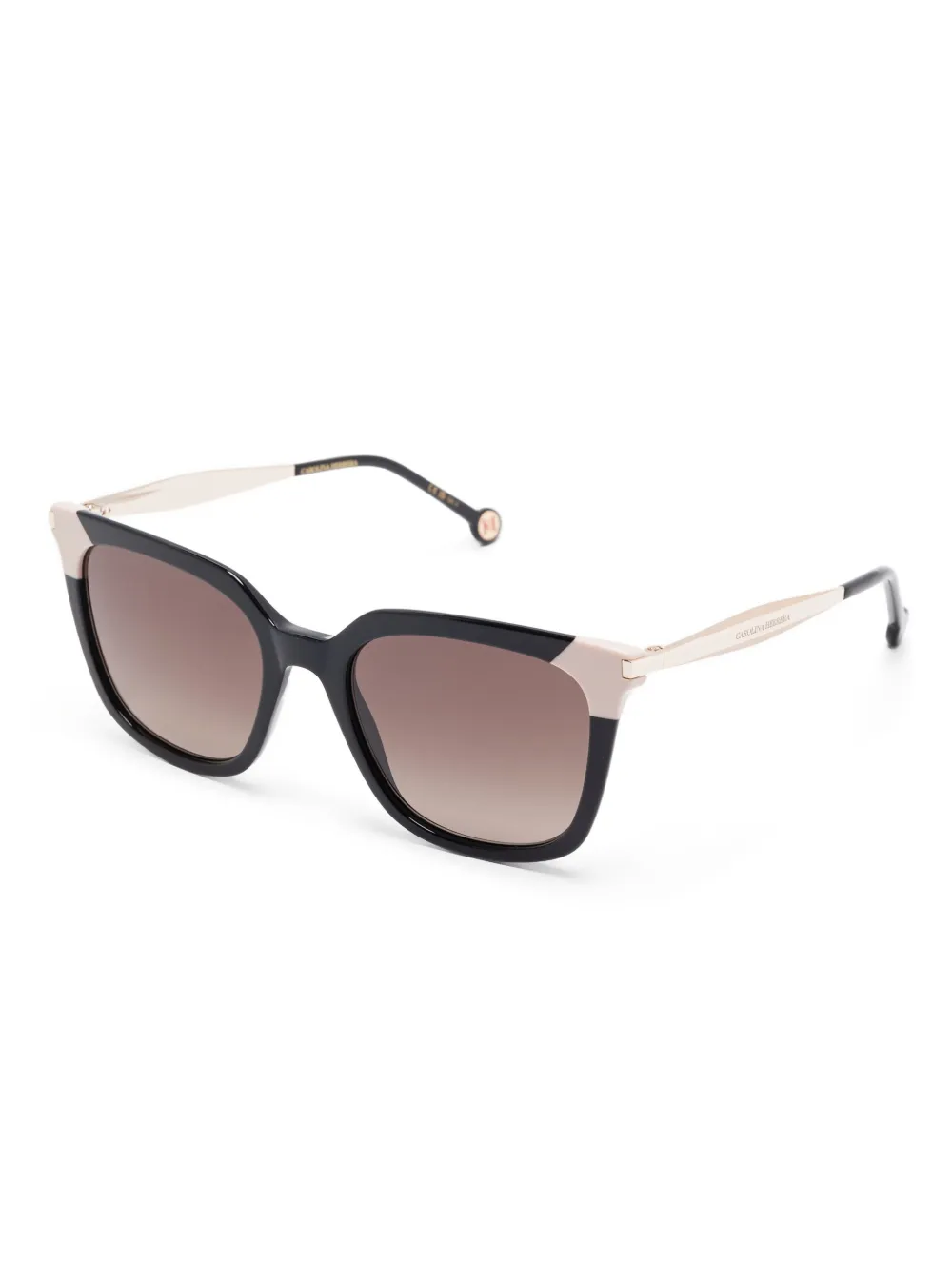 Carolina Herrera square-frame sunglasses - Zwart