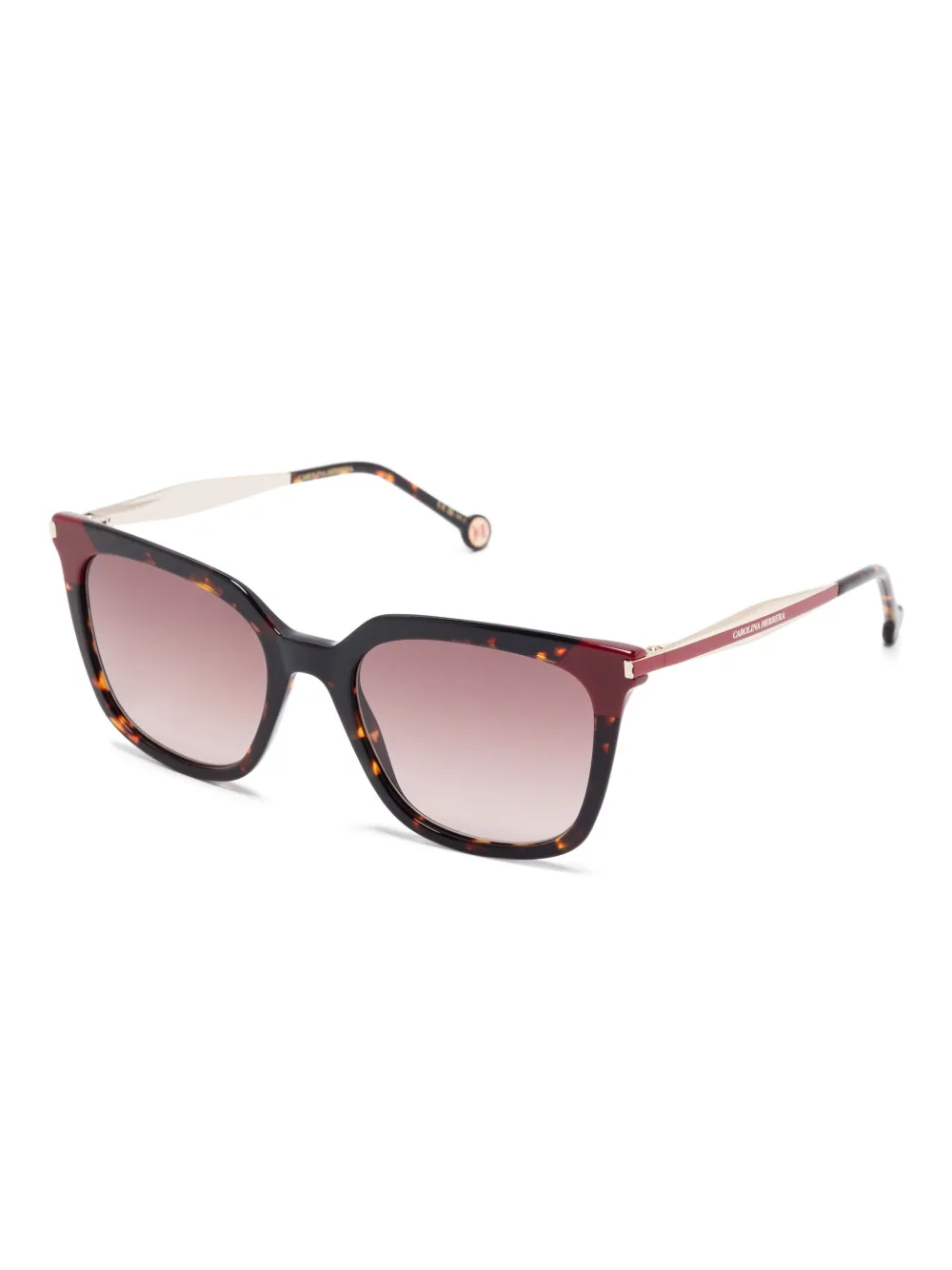 Carolina Herrera square-frame sunglasses - Bruin