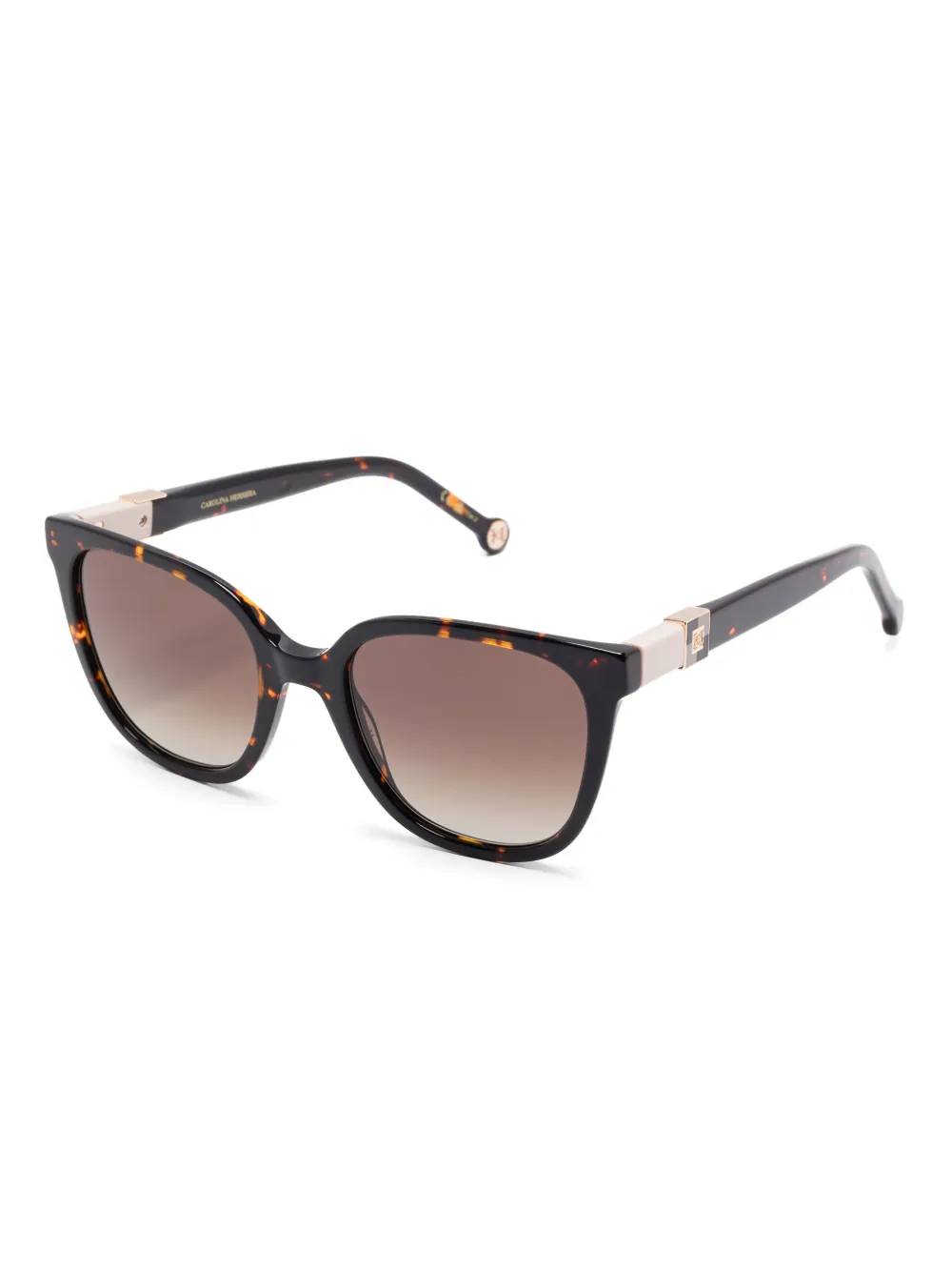 Carolina Herrera butterfly-frame sunglasses - Bruin