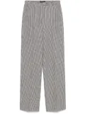 STYLAND houndstooth-pattern trousers - Black