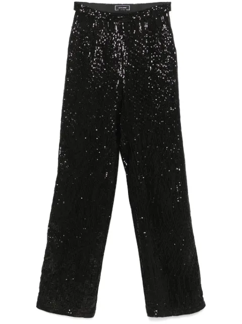STYLAND pantalones bordados con lentejuelas