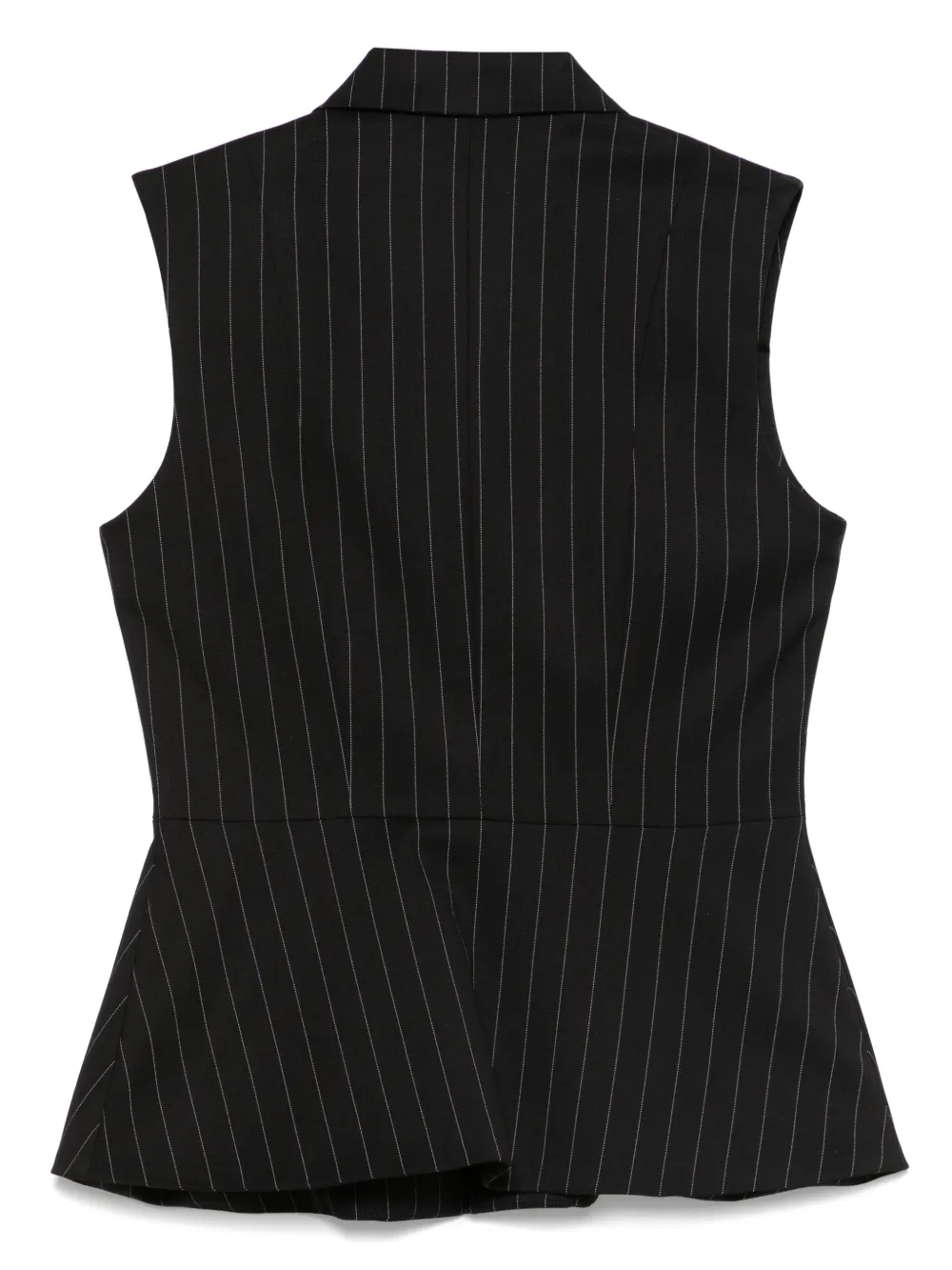 STYLAND pinstriped waistcoat - Zwart