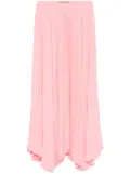 STYLAND pleated maxi skirt - Pink