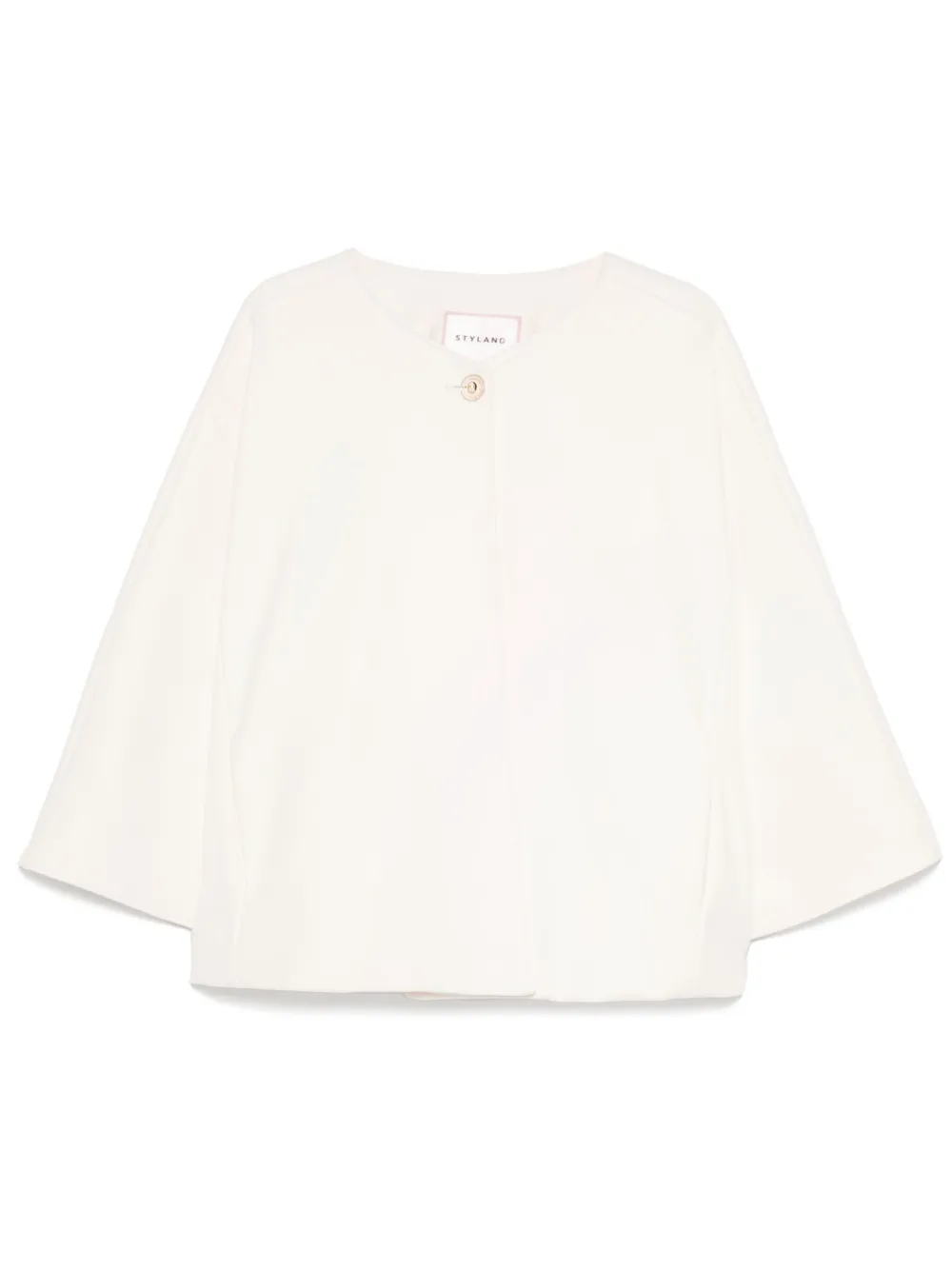 Styland Twill Jacket In 11 Off White
