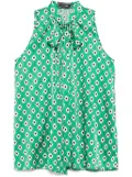 STYLAND floral-print blouse - Green