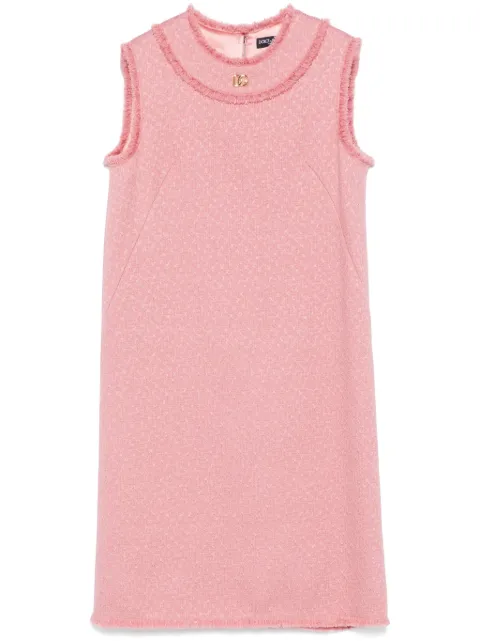 Dolce & Gabbana vestido corto de bouclé