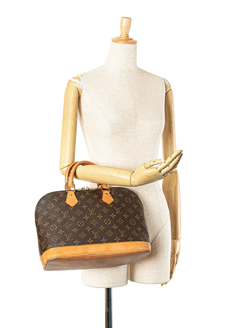 Louis Vuitton Pre-Owned 2002 Monogram Alma PM handbag - Bruin