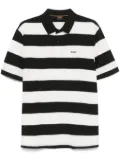 BOSS Pales Stripe polo shirt - Black