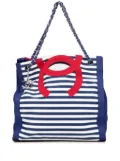 CHANEL Pre-Owned 2009-2010 Paris Venice CC Canvas Mariniere Chain tote bag - Red