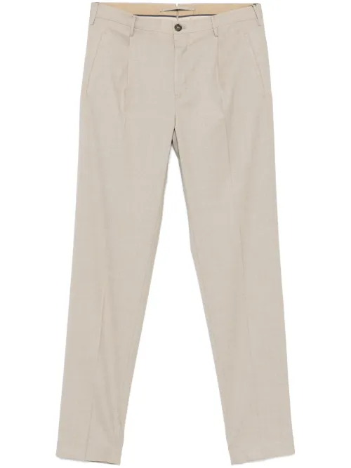 Pantalon en laine vierge - Incotex - Modalova
