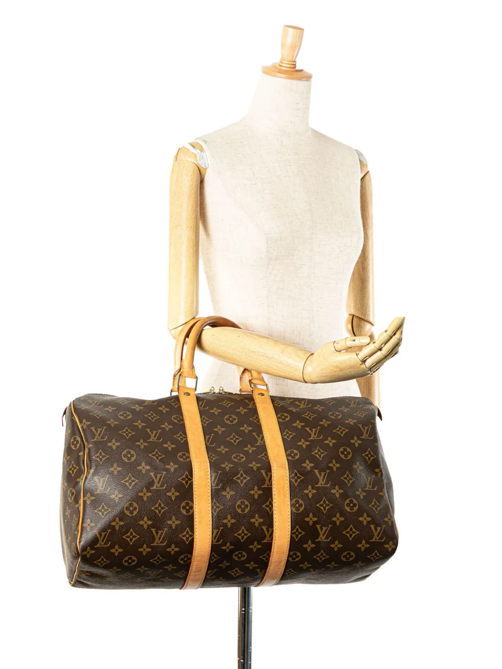 Louis Vuitton Pre-Owned 2003 Monogram Keepall 45 travel bag - Bruin