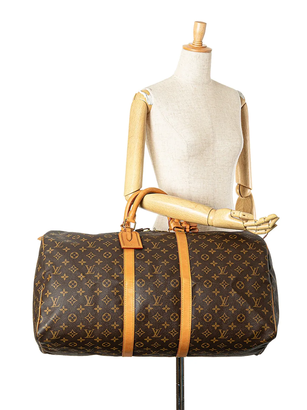 Louis Vuitton Pre-Owned 1995 Monogram Keepall 55 travel bag - Bruin