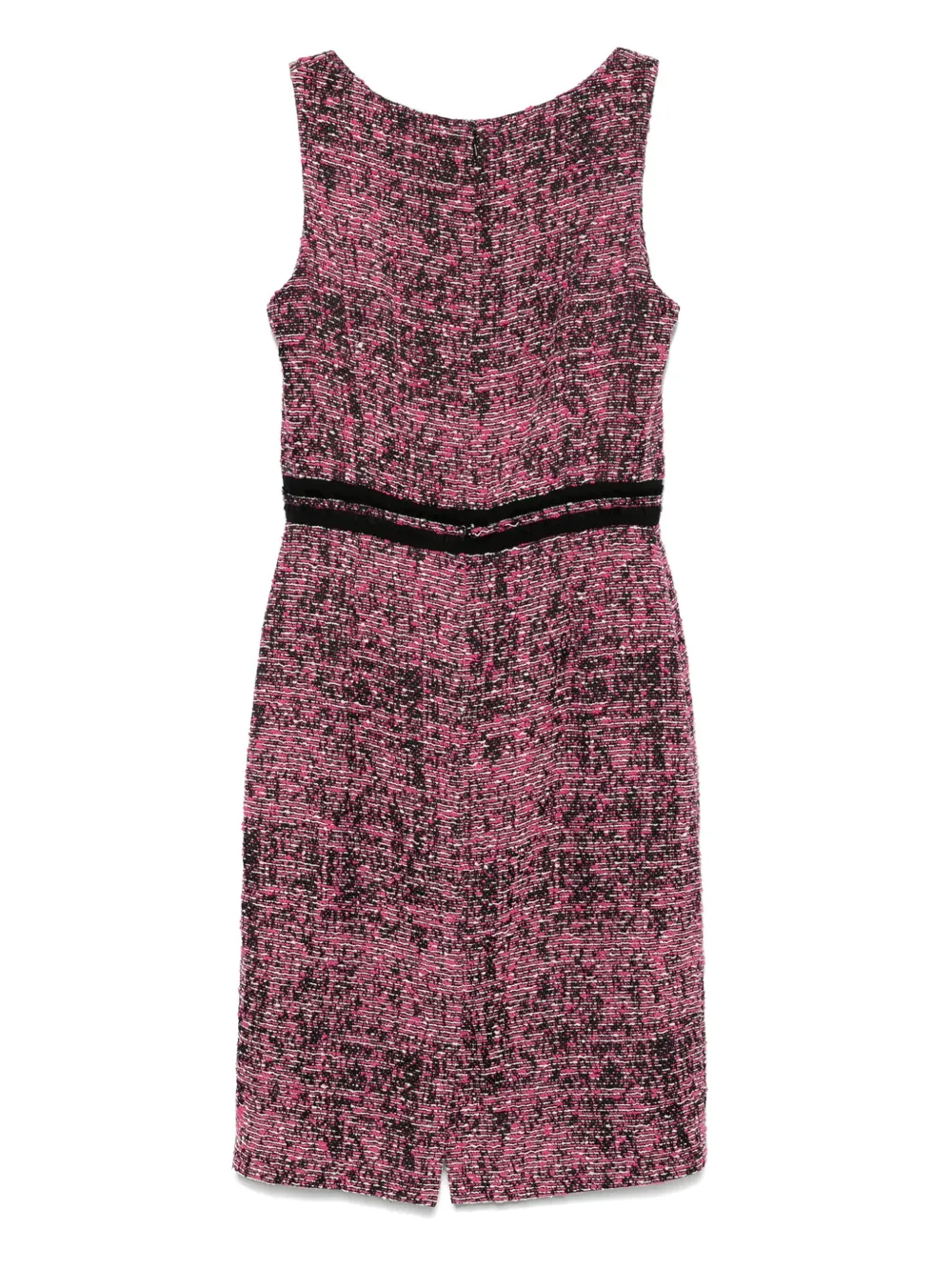 Christian Dior Pre-Owned 2010s tweed mini-jurk - Roze