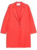 Harris Wharf London single-breasted coat - Red