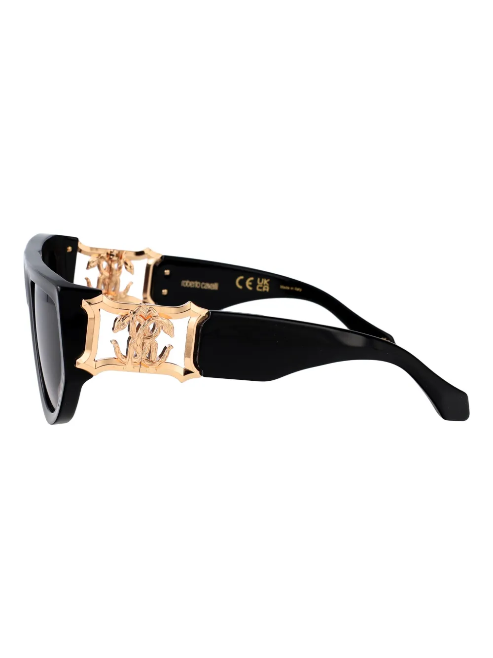 Roberto Cavalli SRC063 zonnebril Zwart