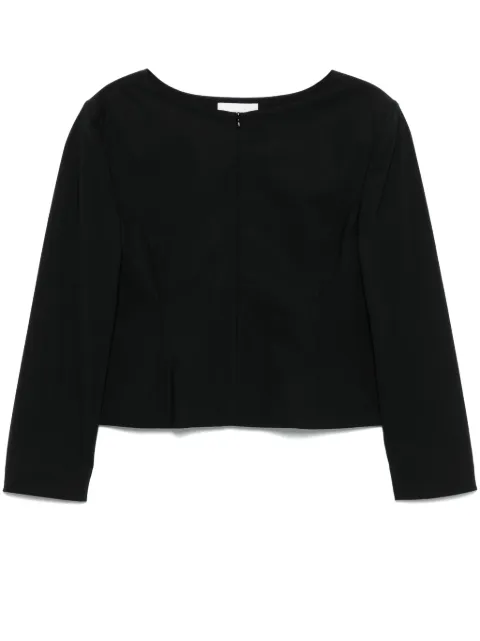 Amomento boat-neck blouse
