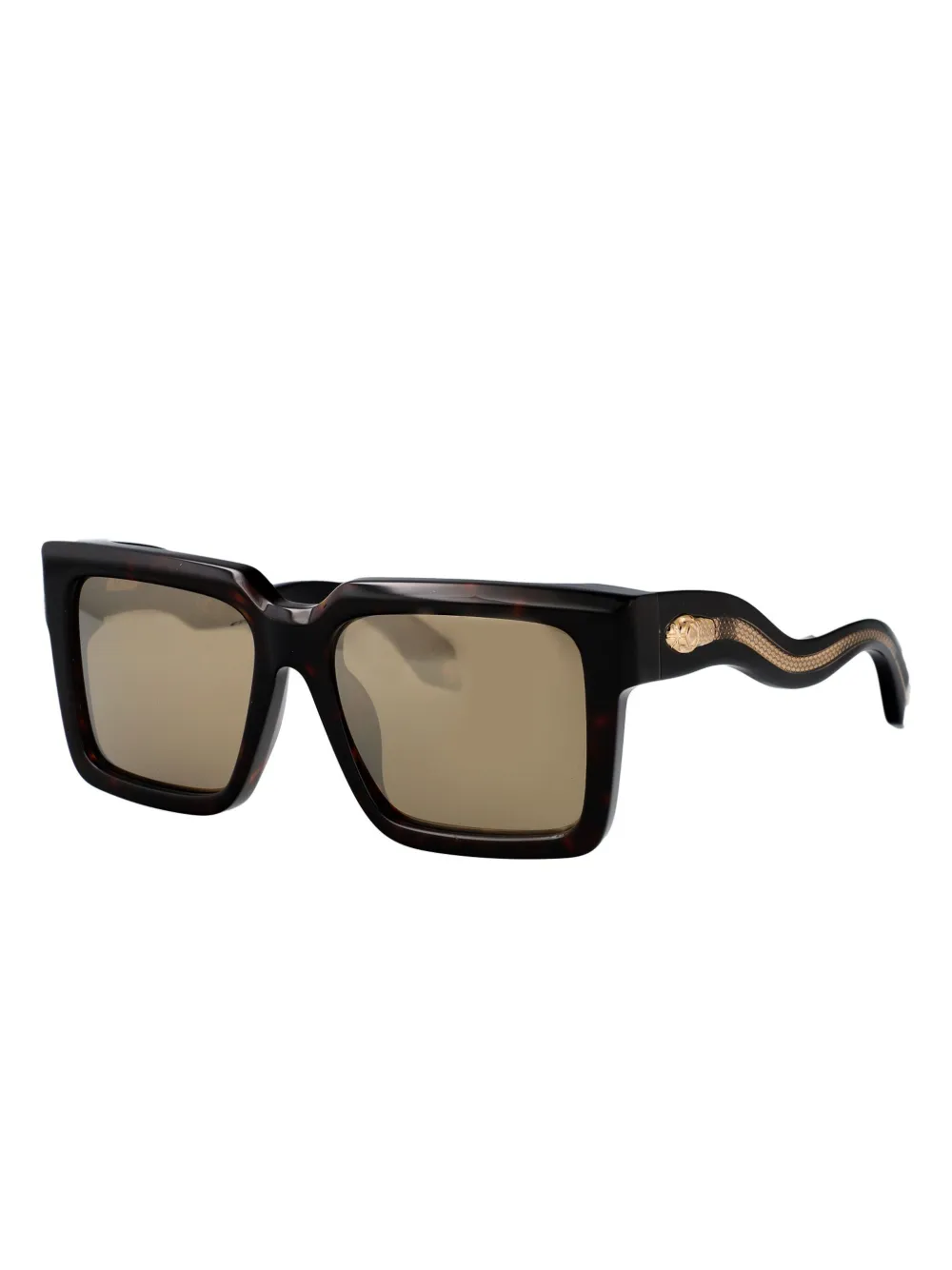 Roberto Cavalli square-frame sunglasses - Bruin