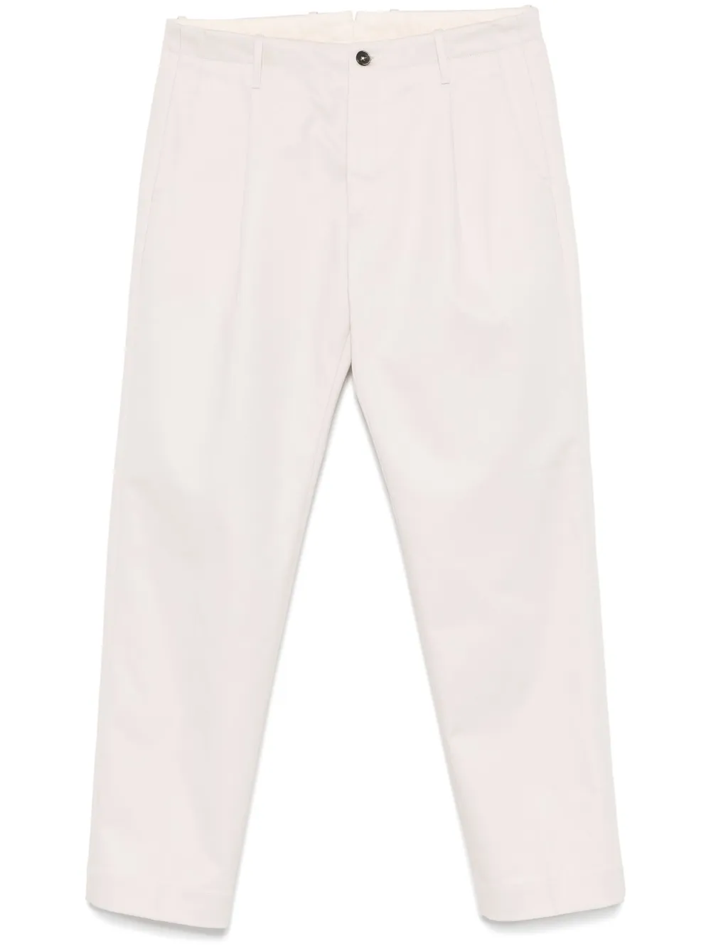 twill chino trousers