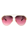 Roberto Cavalli Snake sunglasses - Gold