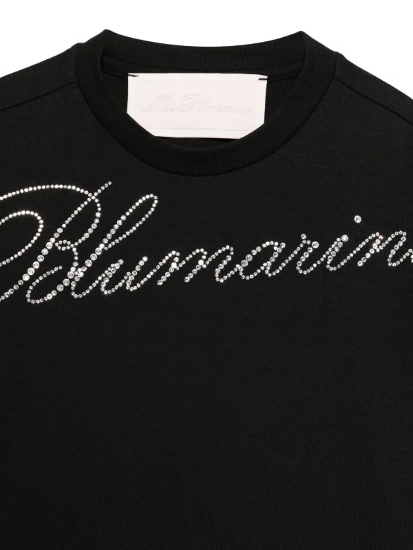 Miss Blumarine ロゴ Tシャツ | ブラック | FARFETCH JP Miss Blumarine ロゴ Tシャツ | ブラック | FARFETCH JP