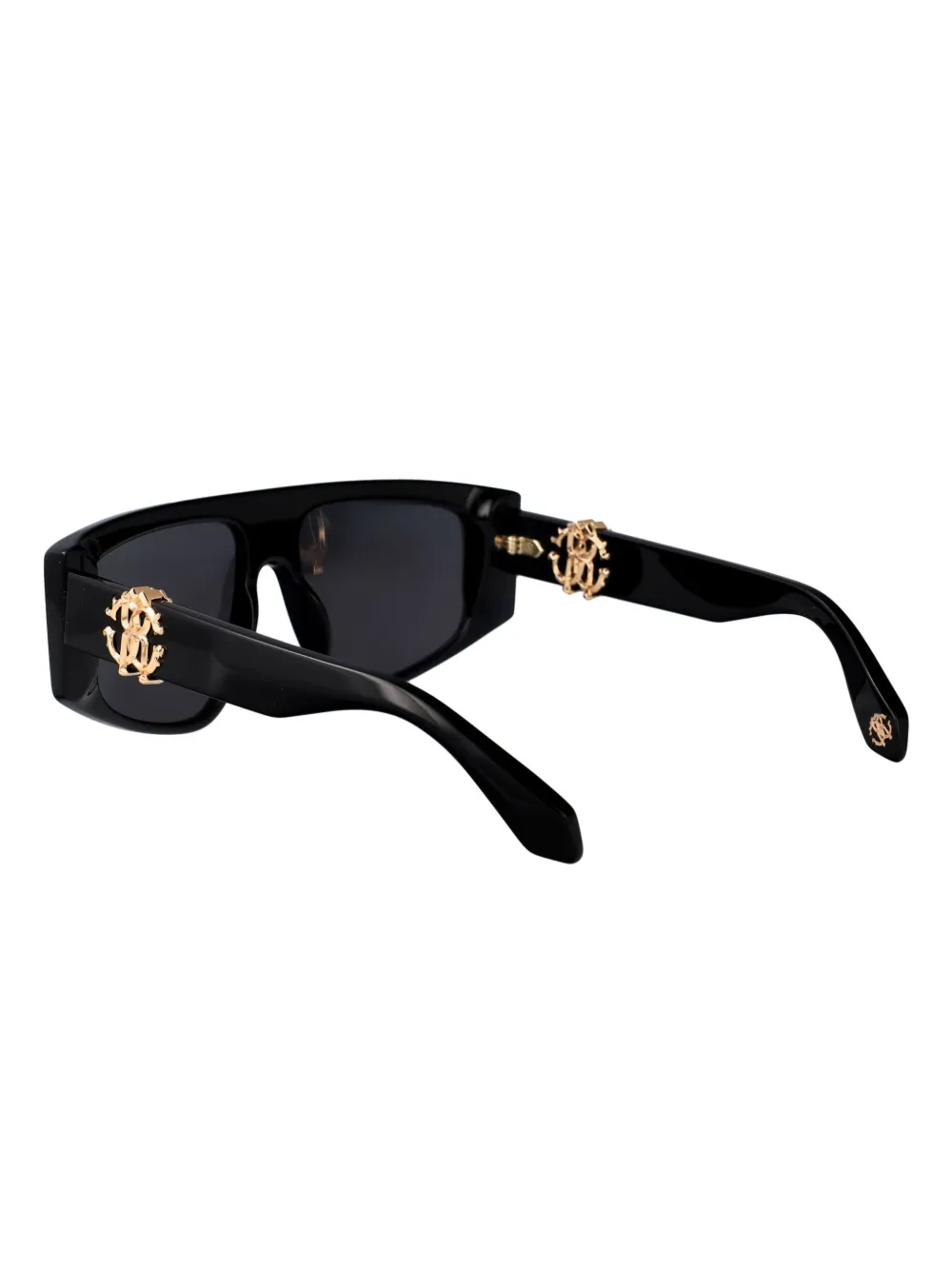 Roberto Cavalli Monogram zonnebril Zwart