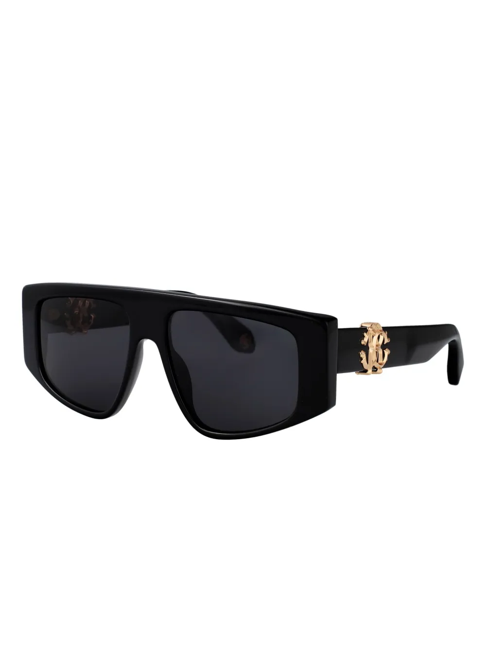 Roberto Cavalli Monogram sunglasses - Zwart