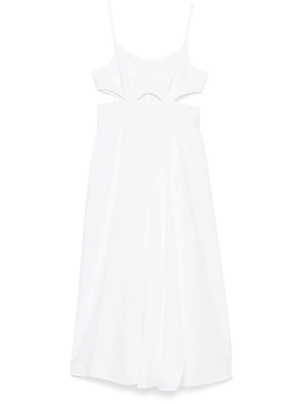 Victoria Beckham カットアウト ドレス - ホワイト Victoria Beckham カットアウト ドレス - ホワイト