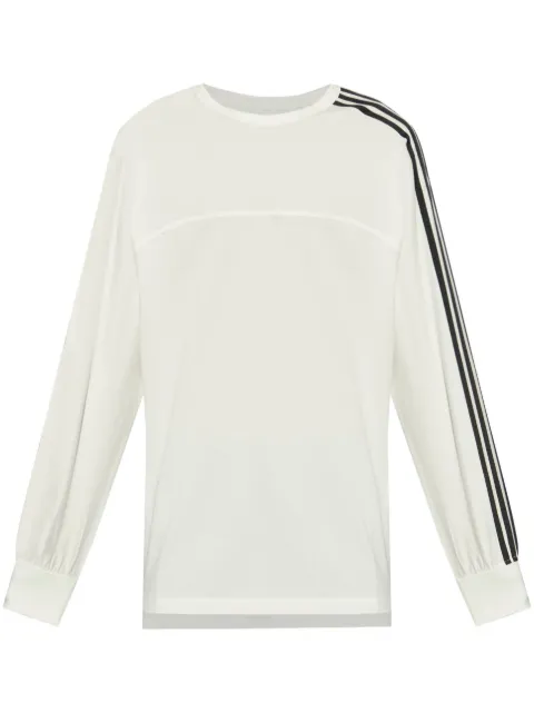 Y-3 playera con tres rayas