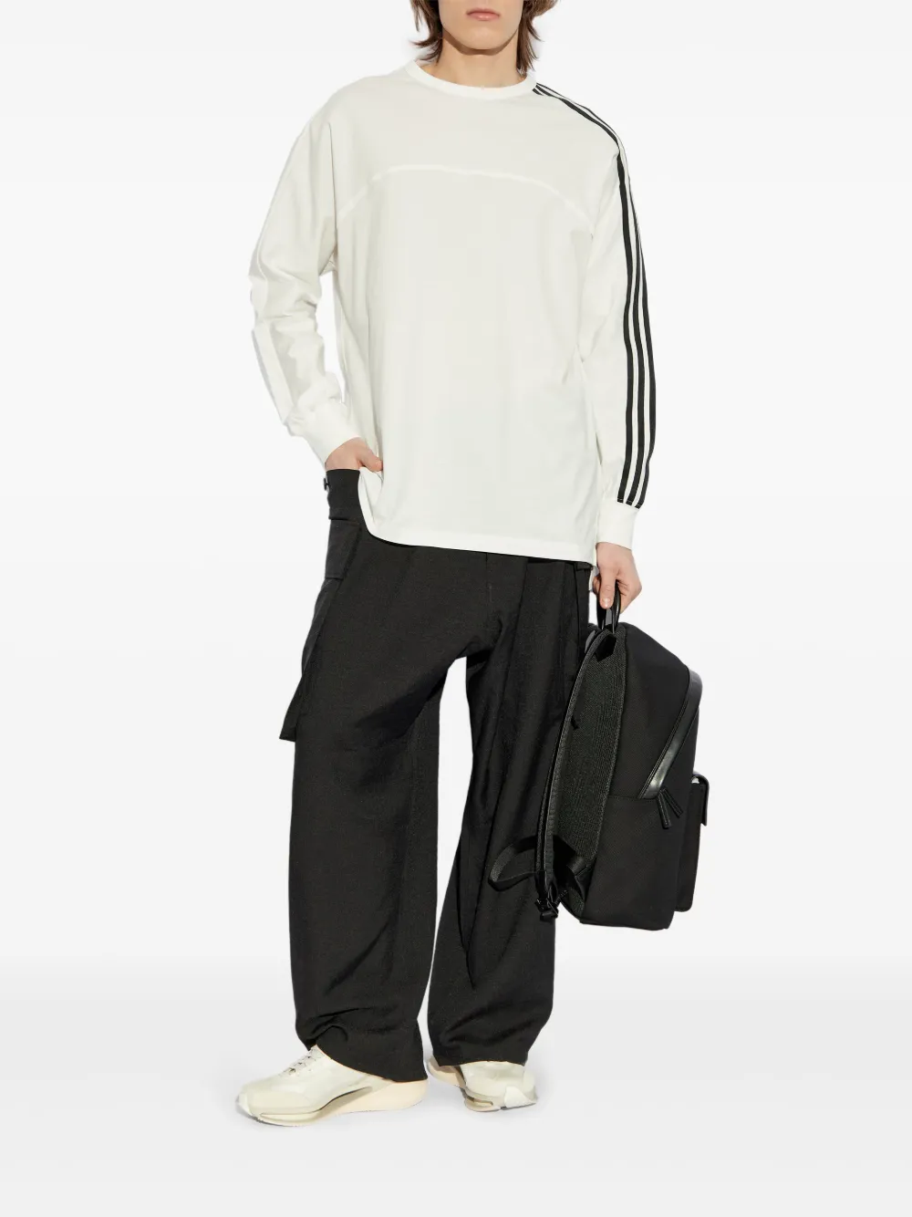 Y-3 3-Stripes T-shirt - Wit