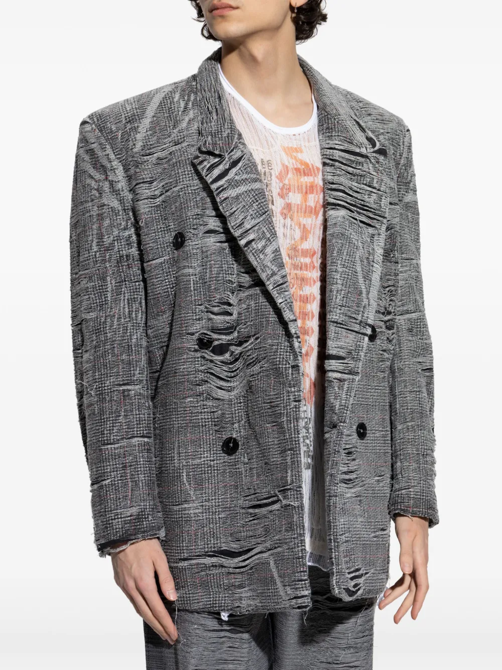 Diesel D-Pekka blazer Grijs