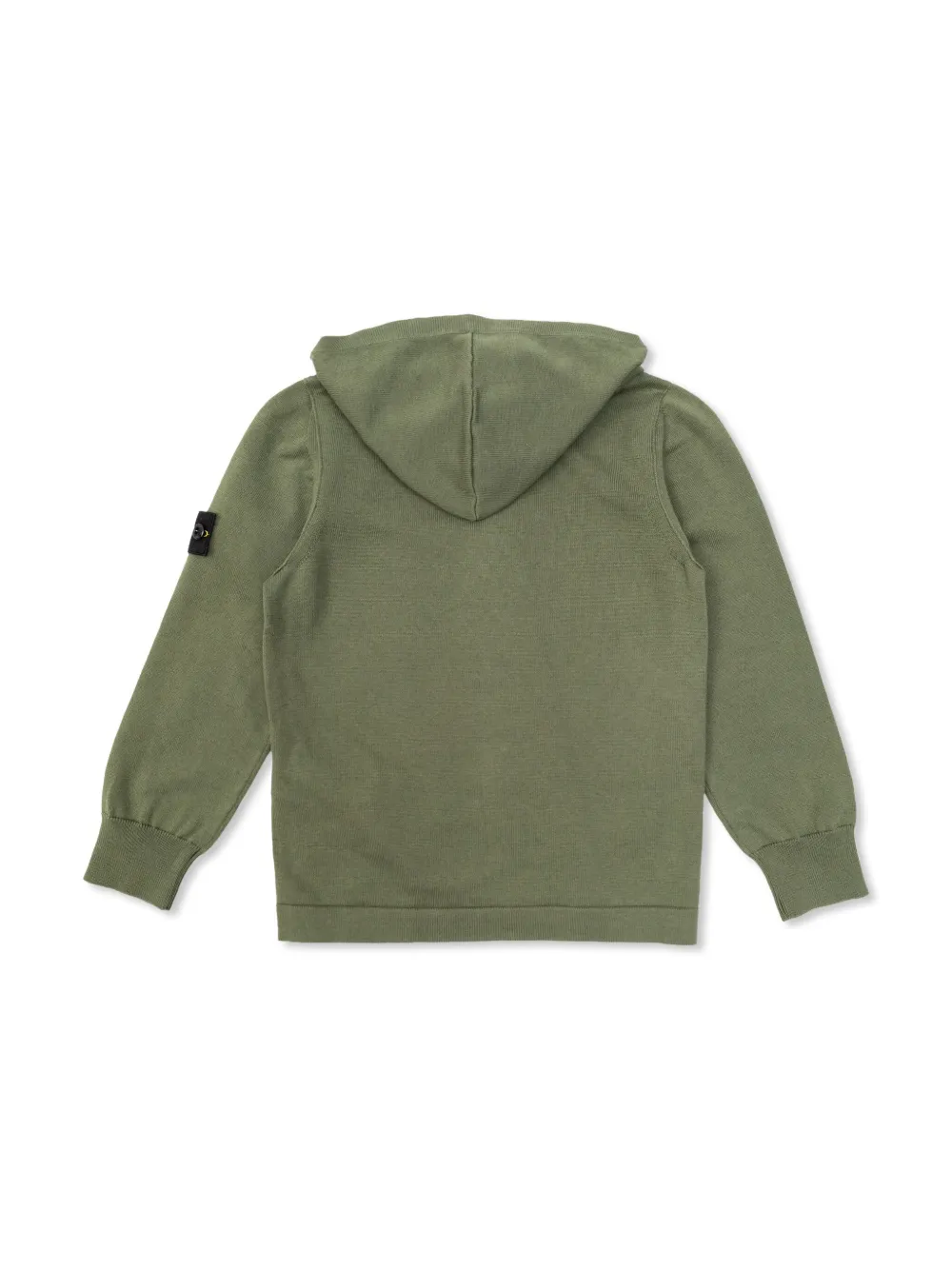 Stone Island Junior Hoodie met Compass-logopatroon - Groen