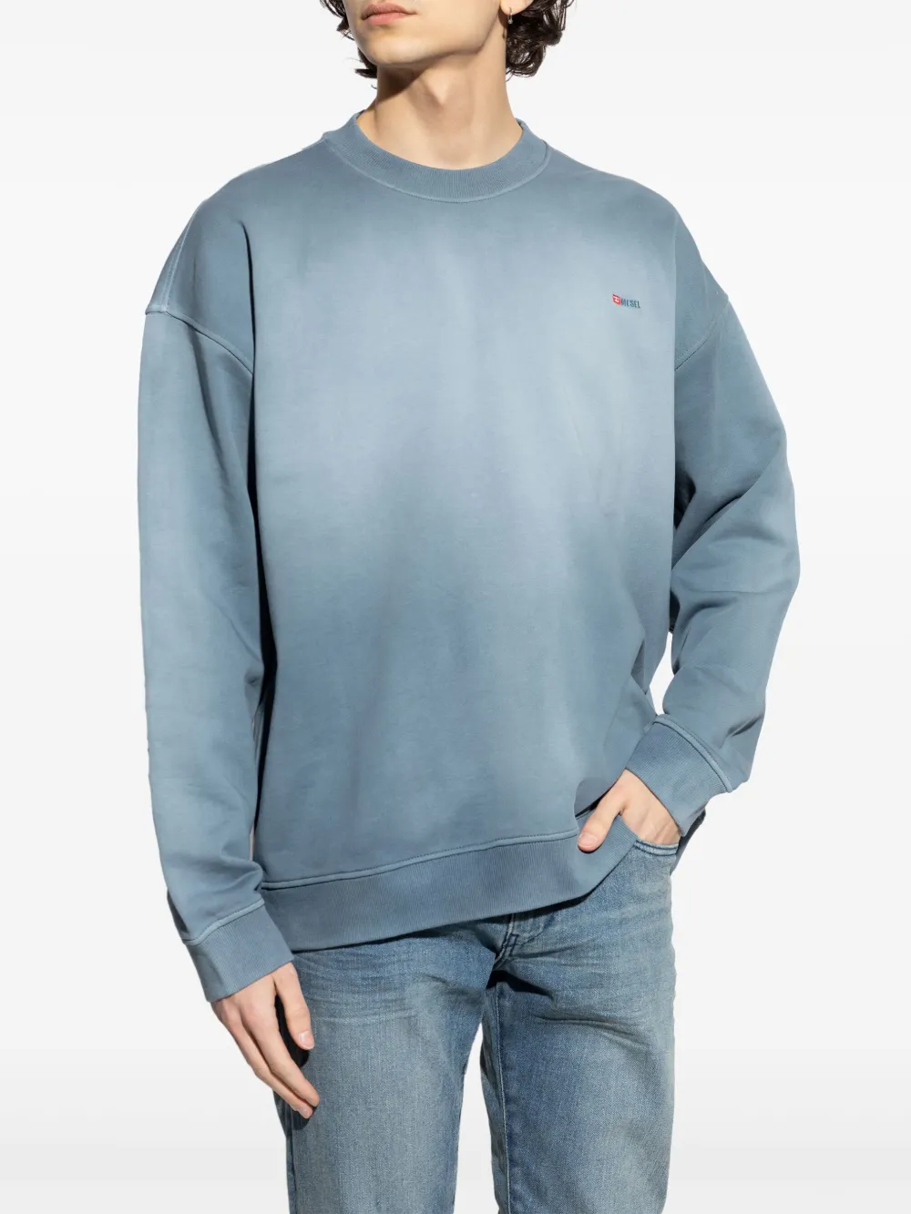 Diesel S-Boxt sweater Blauw