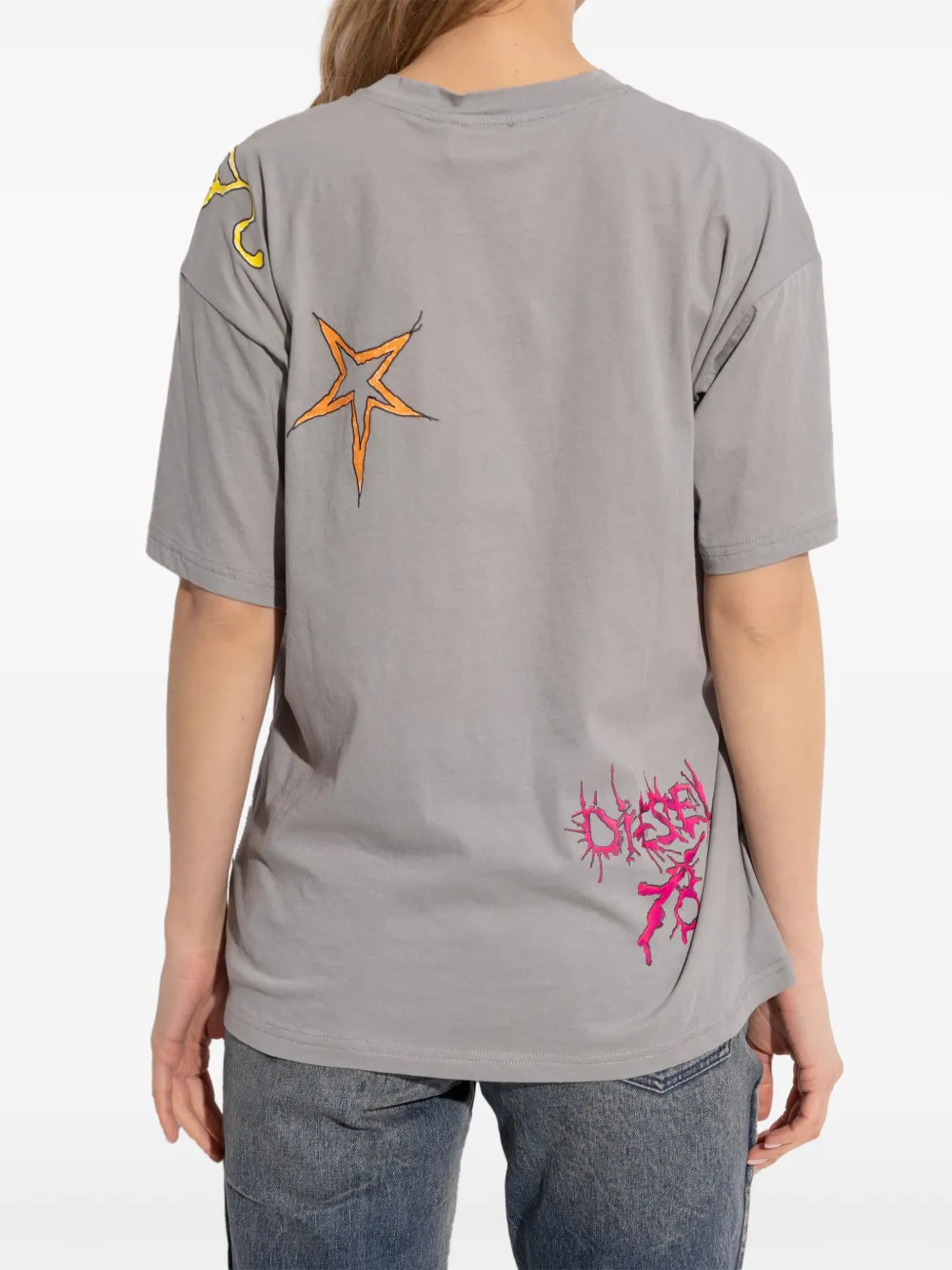 Diesel T-Buxt T-shirt Grijs
