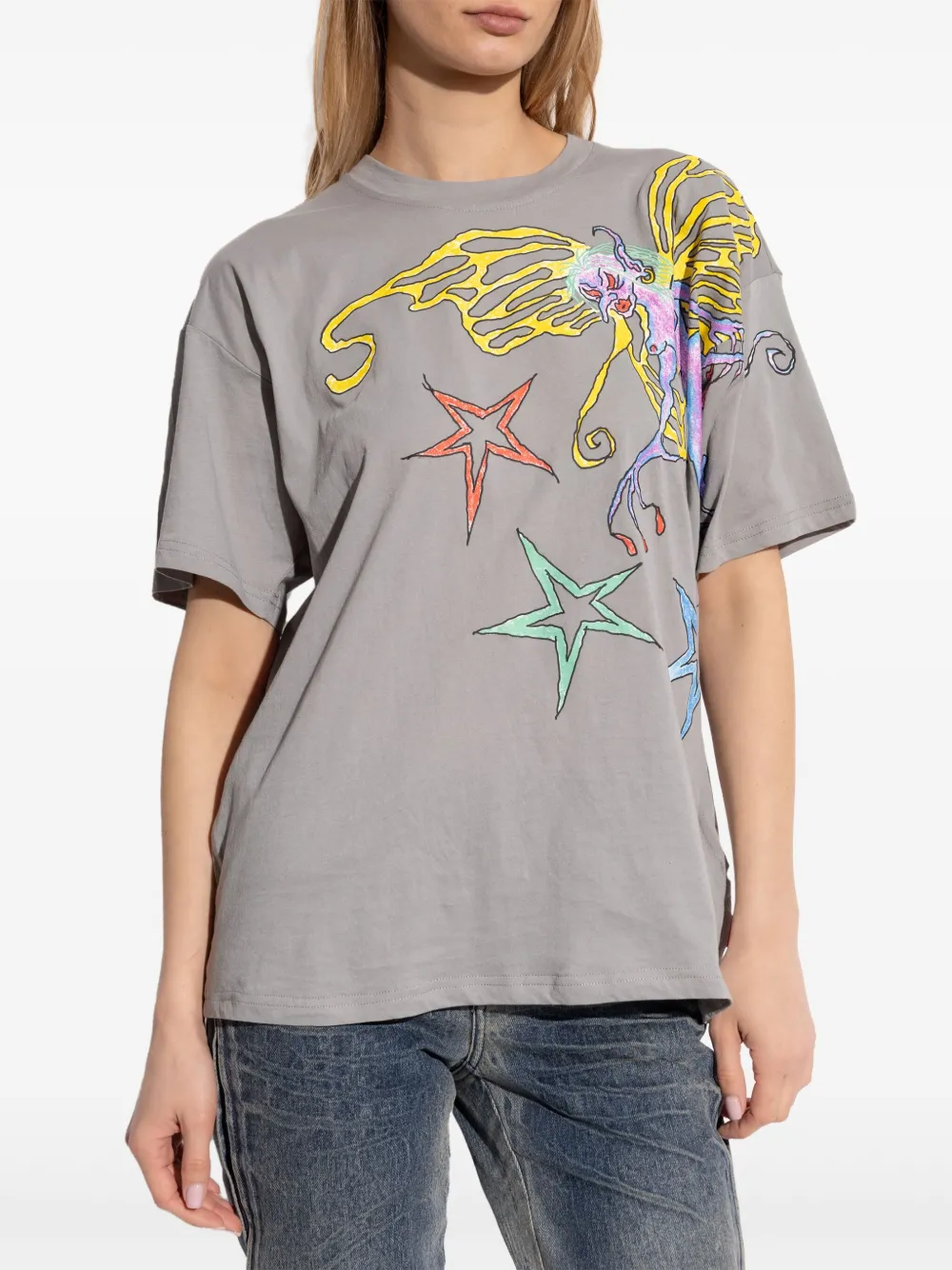 Diesel T-Buxt T-shirt Grijs