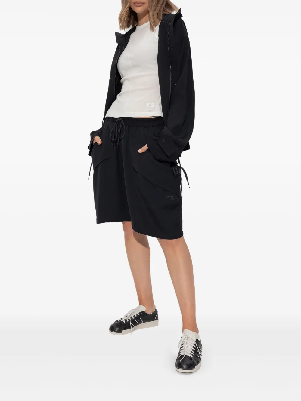 Y-3 organic cotton top - Wit