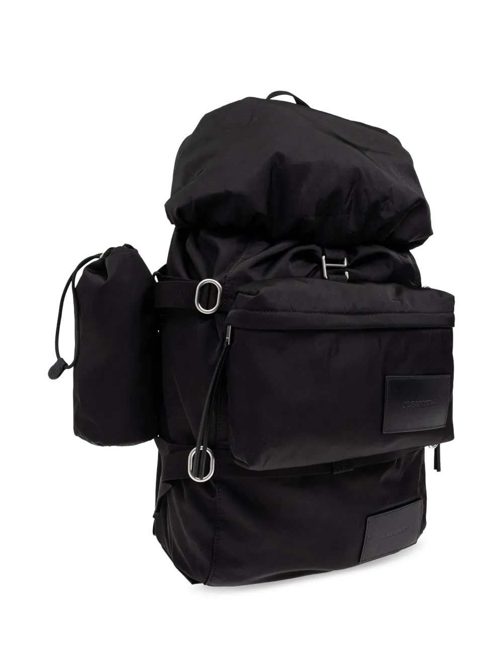 Jil Sander Logo-patch Backpack In 001