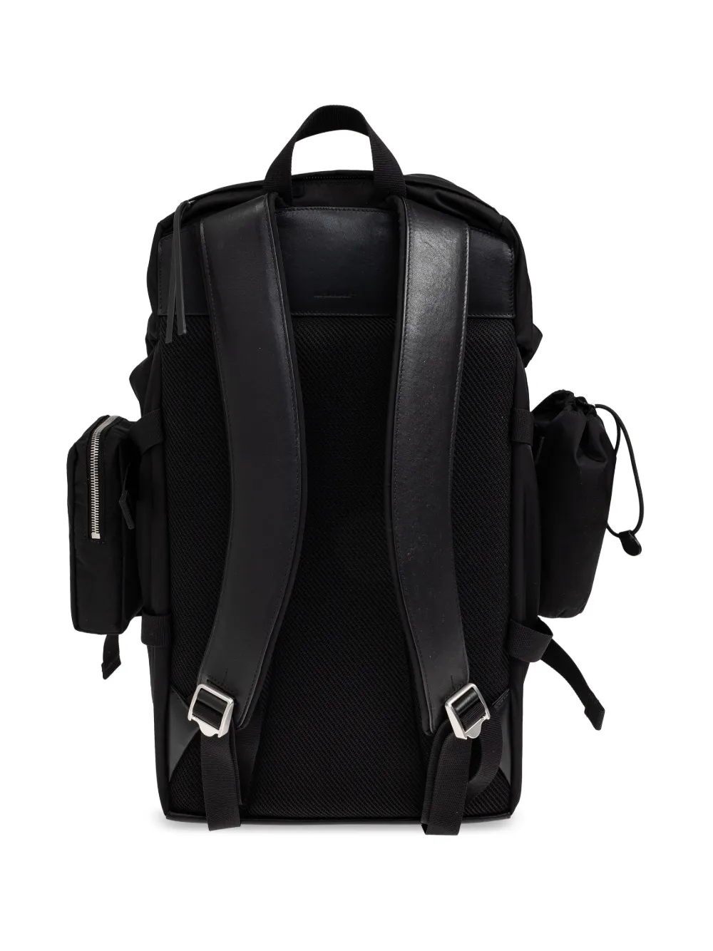 Jil Sander Logo-patch Backpack In 001