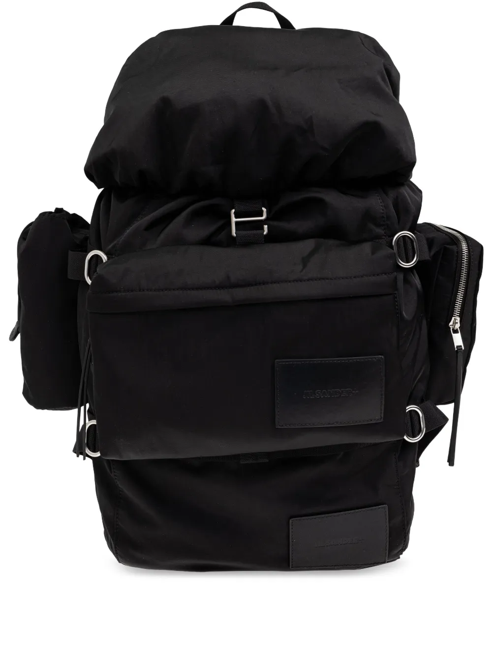 Jil Sander logo-patch backpack | Black | Image 1