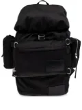 Jil Sander logo-patch backpack - Black