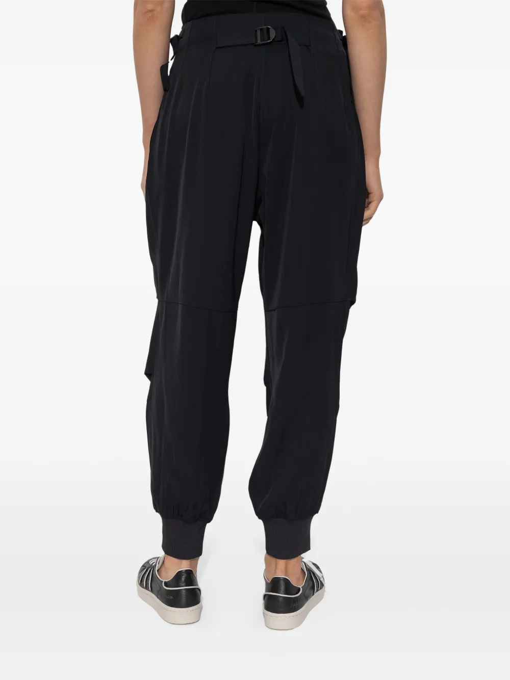 Y-3 Broek met drukknopen Zwart