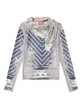 Diesel T-Anda T-shirt - 7EKA Blue/White