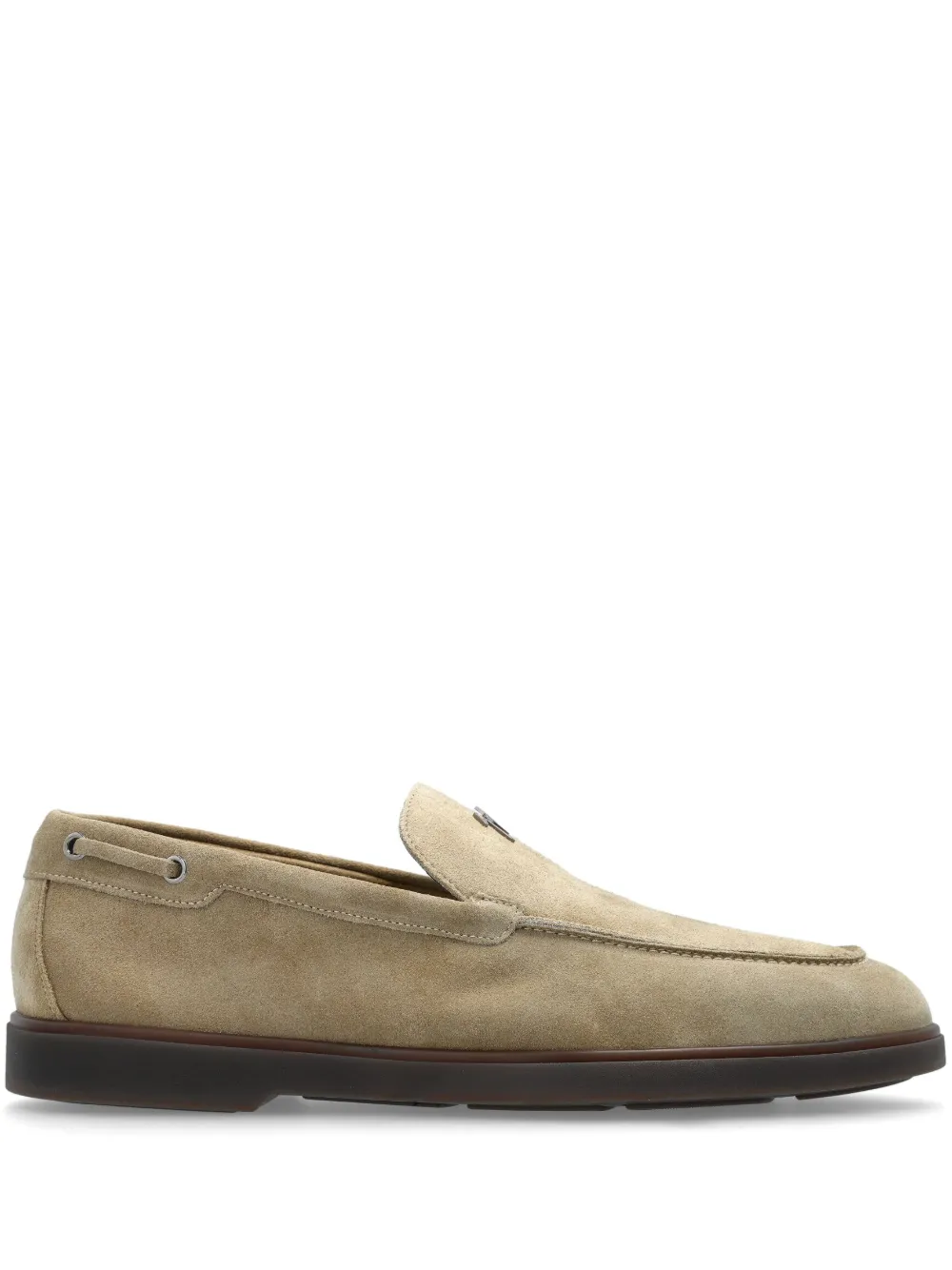 Giuseppe Zanotti suede loafers Neutrals