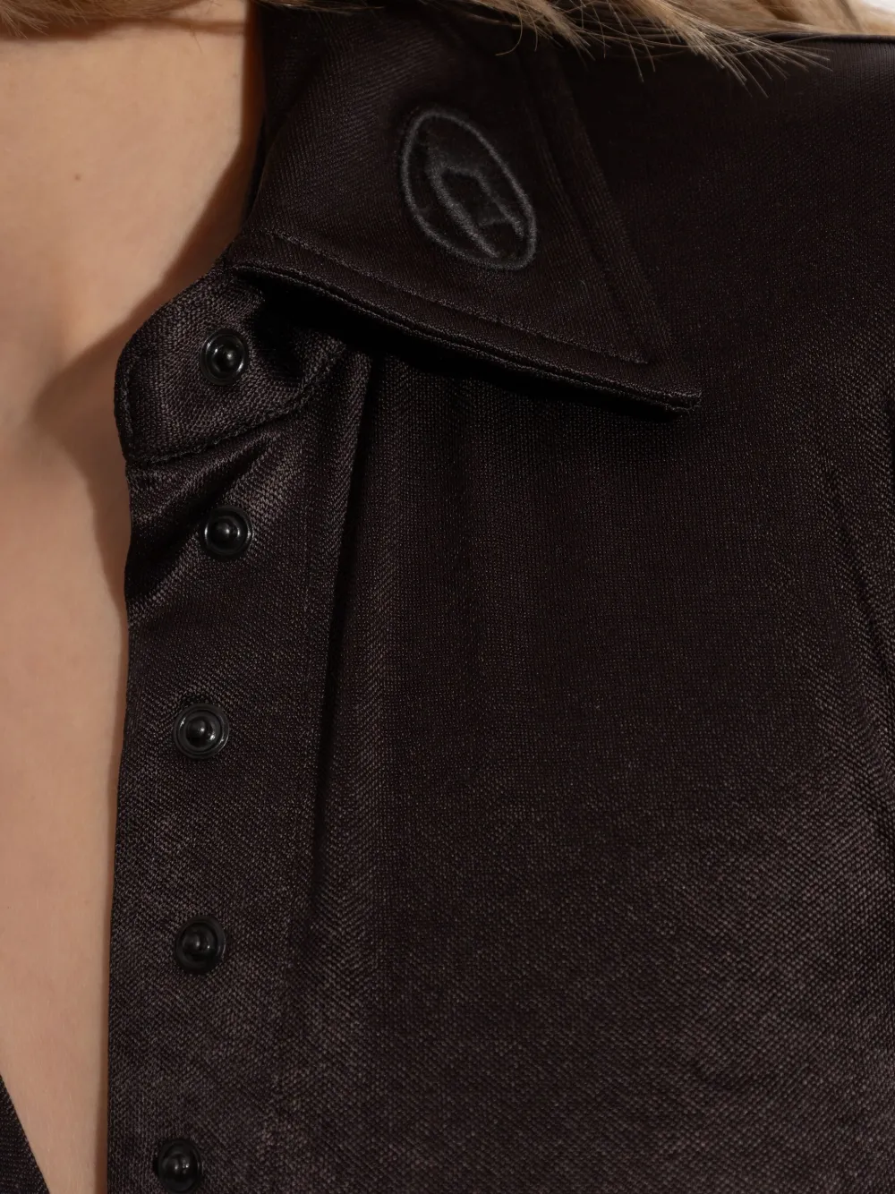 Diesel C-Elaia blouse Zwart